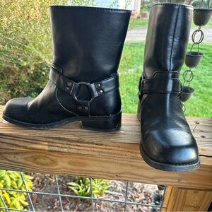 Vegan Mororcycle Boots from BC Footwear (Mooshoes) size 7